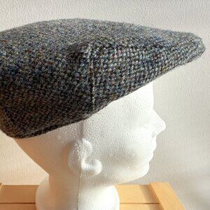 Harris Tweed Traditional Vintage Flat Cap